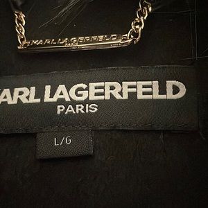 Brand new dressy fur collar coat